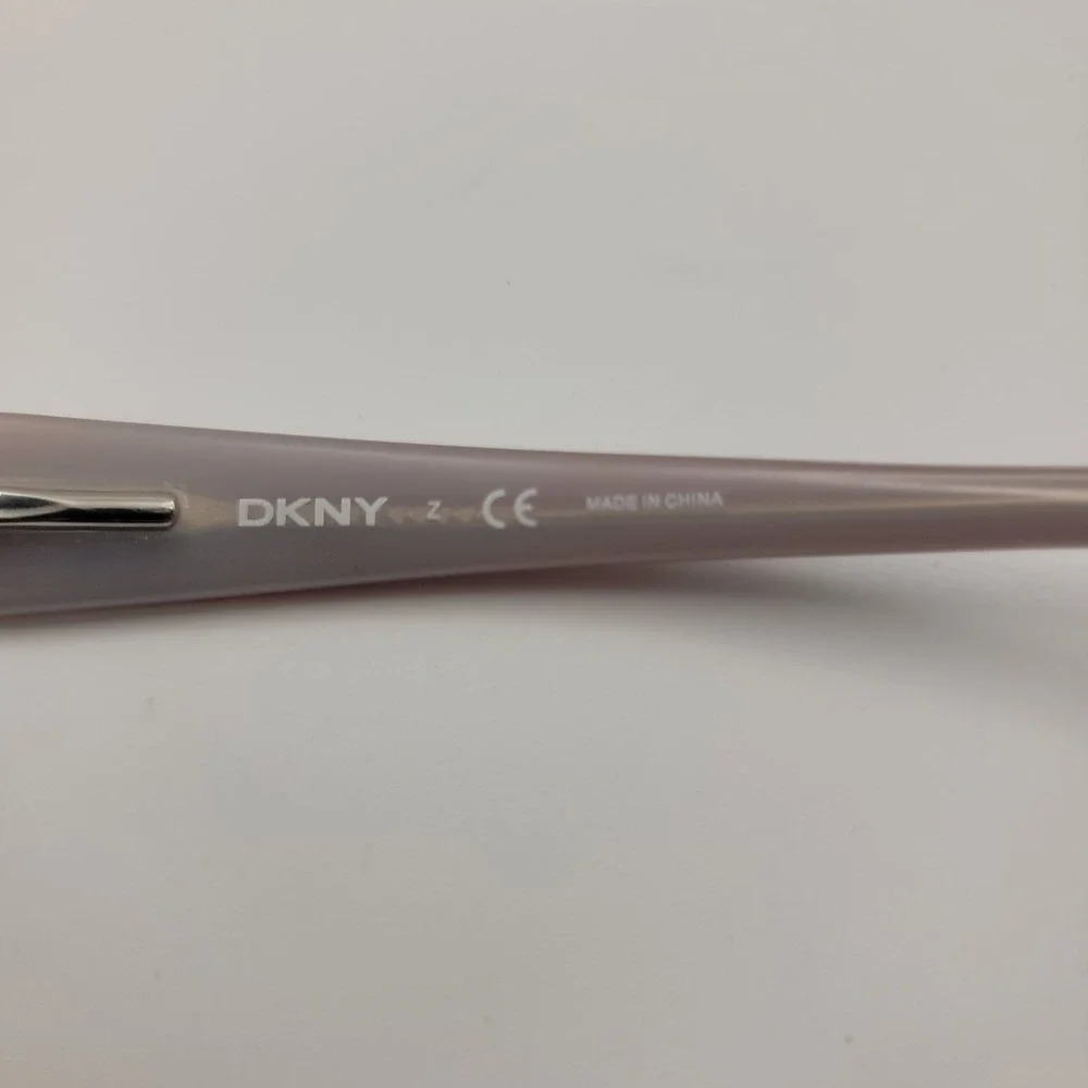 DKNY DY4570 Eyeglass Frames Only Womens Red Pink Semi Rimless 51-15-135
